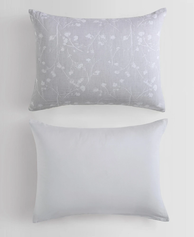 Calvin Klein Umbra Floral Cotton 3-Pc. Comforter Set