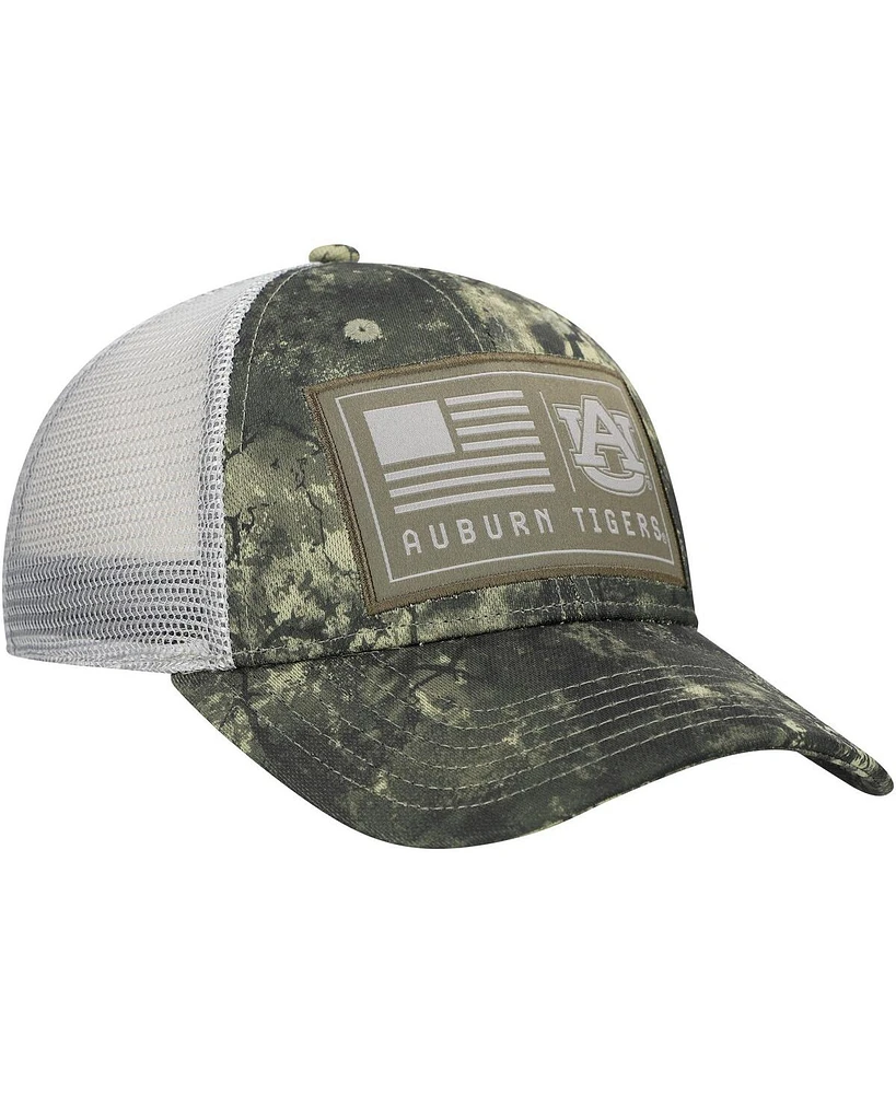 Under Armour Men's Camo Auburn Tigers Freedom Collection Blitzing Performance Trucker Hat