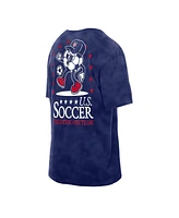 New Era Men's Navy Usmnt Old School Sport Mineral Wash T-Shirt