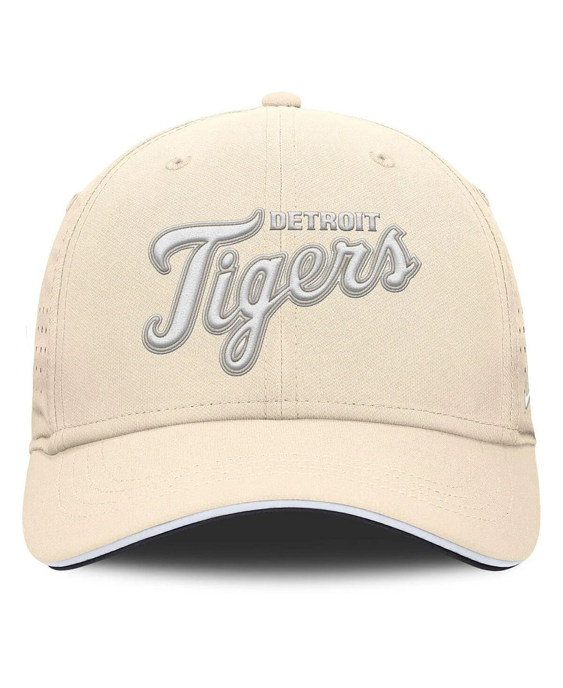 Nike Men's Cream Detroit Tigers Rise Performance Flex Hat