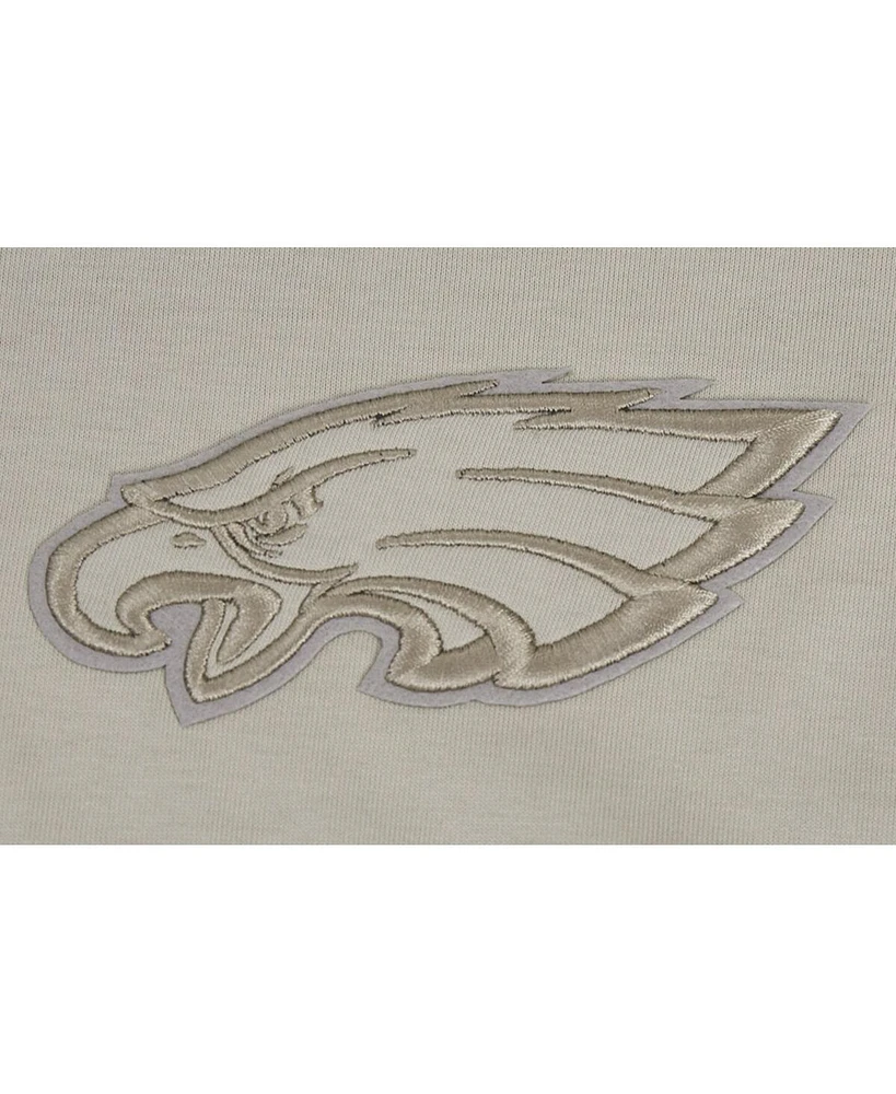 Pro Standard Men's Tan Philadelphia Eagles Drop Shoulder T-Shirt