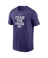 Nike Men's Purple Tcu Horned Frogs Local Performance T-Shirt