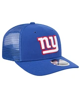 New Era Men's Royal New York Giants Team Collection 9SEVENTY Stretch-Snap Adjustable Hat