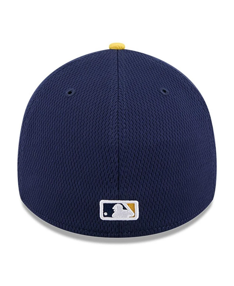 New Era Men's Navy/Gold Milwaukee Brewers 2025 Mlb All-Star Game 39THIRTY Flex Hat