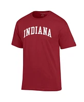 Champion Men's Crimson Indiana Hoosiers Basic Arch T-Shirt