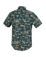 Reyn Spooner Men's Green Bay Packers Kekai Performance Button-Down Shirt