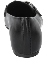 Easy Street Women's Femi Square-Toe Slip-On Flats