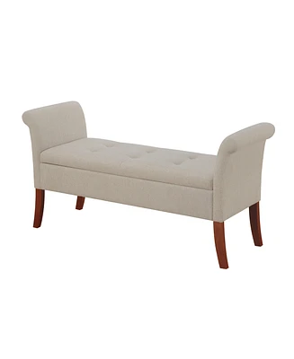Convenience Concepts 51.5" Soft Fabric Garbo Storage Bench