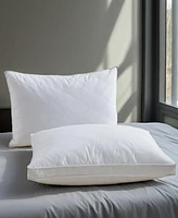 Unikome Diamond Quilted Down and Feather with Gusseted Edge 2-Pack Pillows