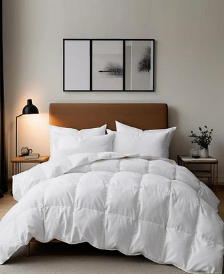 Unikome Year Round Ultra Soft Down and Feather Fiber Comforter