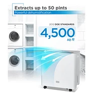 Black & Decker 4500 Sq. Ft. Dehumidifier for Large Spaces and Basements, Energy Star Certified
