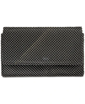 I.n.c. International Concepts Prudence Shiny Mesh Clutch, Exclusively at Macy's
