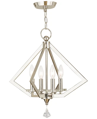 Livex Diamond Mini Chandelier
