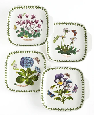 Portmeirion Botanic Garden Canape Plates, Set of 4