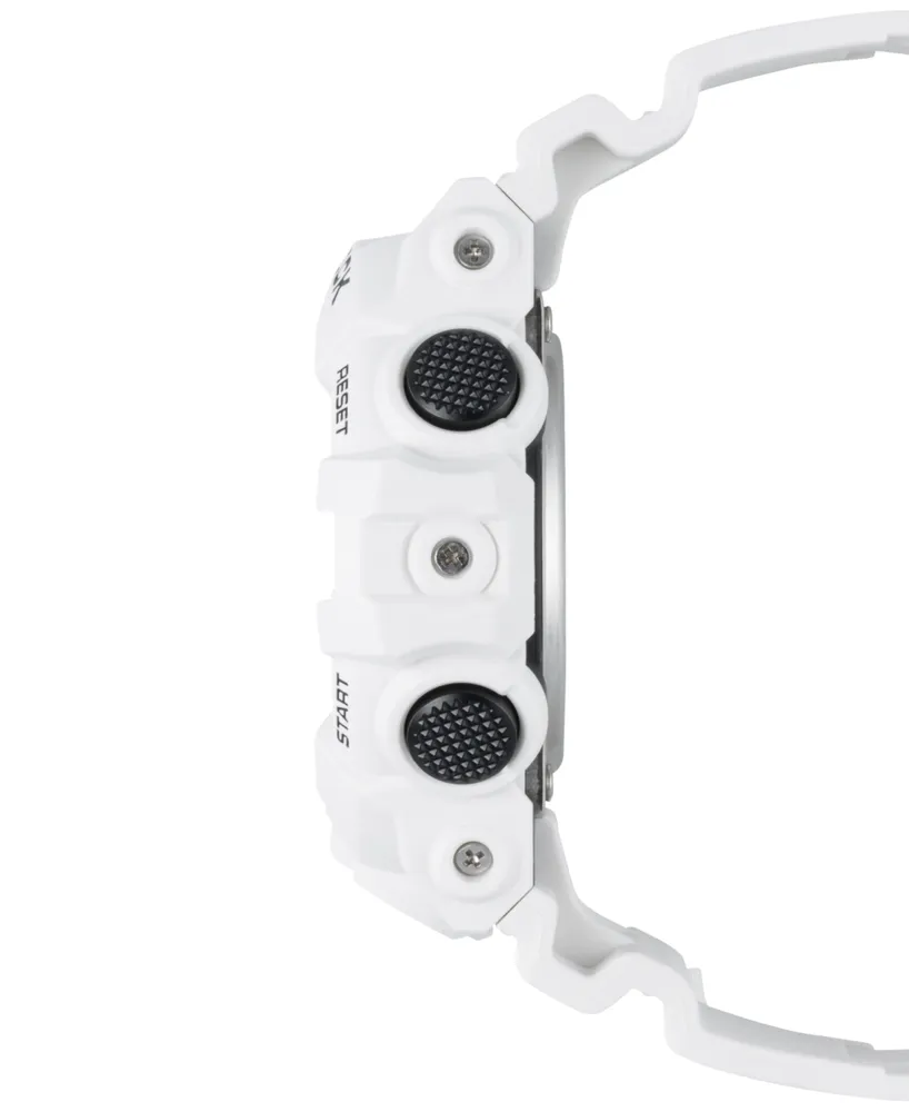 G-Shock Men's Analog-Digital White Resin Strap Watch 54mm GA700-7A