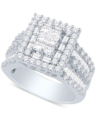 Diamond Ring (3 ct. t.w.) 14k Gold or White