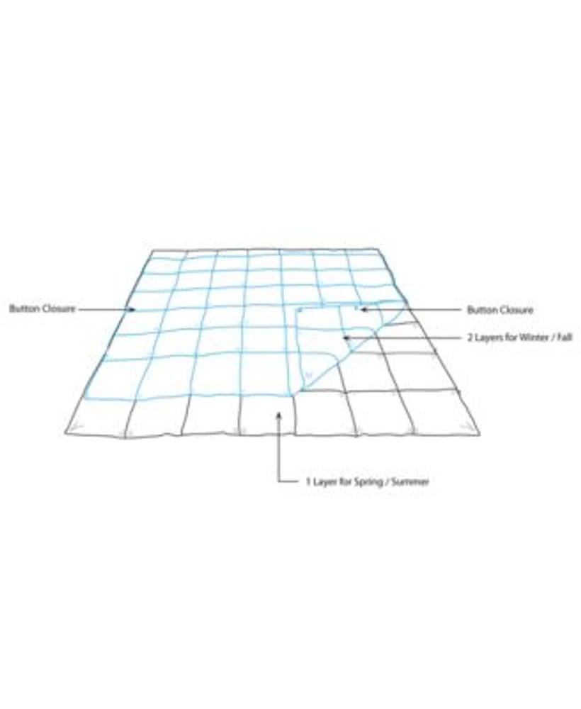 Madison Park Benton Double Layer Down Alternative Comforters
