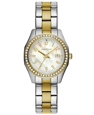 Caravelle Designed by Bulova Women's Two-Tone Stainless Steel Bracelet Watch 28mm