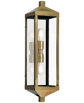 Livex Nyack -Light Outdoor Wall Lantern