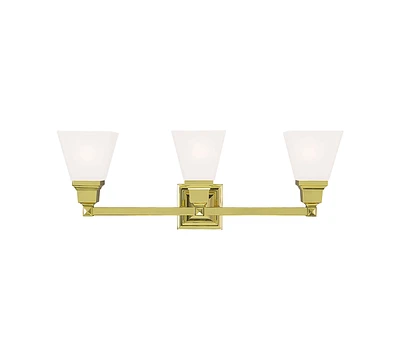Livex Mission 3-Light Bath Vanity