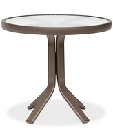 Oasis Outdoor Aluminum 20" Round End Table, Created for Macy's