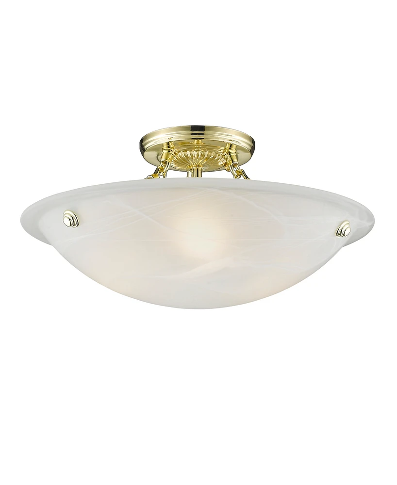 Livex Oasis Semi Flush Mount