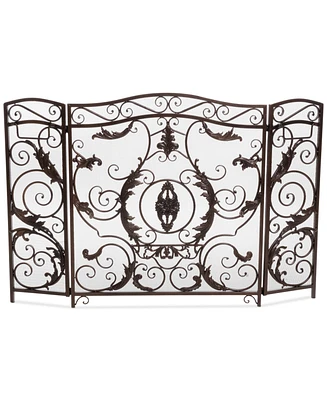 Flower Fireplace Screen