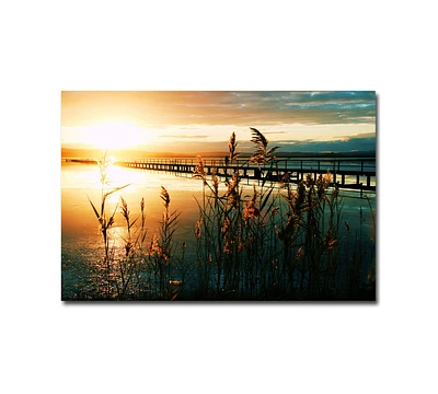 Beata Czyzowska Young 'Wish You Were Here' 30" x 47" Canvas Wall Art