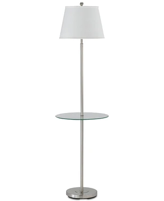 Cal Lighting Andros Floor Lamp with Glass Tray