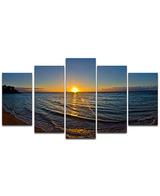 Ready2HangArt 'Sun Rise' 5-Pc. Canvas Art Print Set