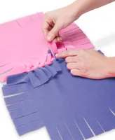 Melissa & Doug Created by Me Flower Fleece Quilt No-Sew Craft Kit