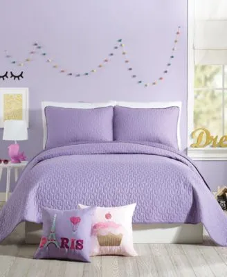 Urban Playground Coty Purple Quilt Sets