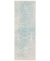 Livabliss Harput Hap-1026 Teal 2'7" x 7'3" Area Rug