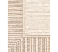 Livabliss Alfresco Alf-9685 Camel 2'3" x 7'9" Runner Area Rug, Indoor/Outdoor