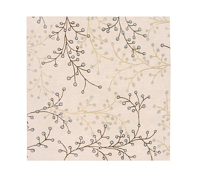 Livabliss Athena Ath-5008 Taupe 4' Square Area Rug