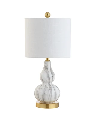 Jonathan Y Anya Mini Glass Led Table Lamp