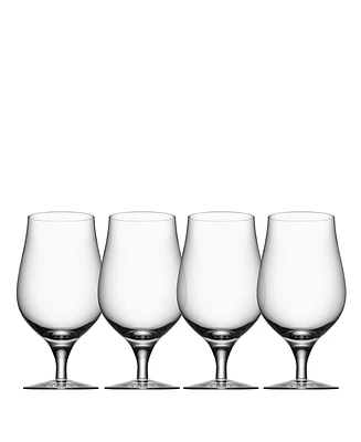 Orrefors Beer Taster Glasses, Set of 4