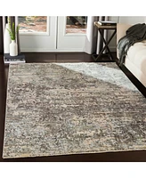 Livabliss Presidential Pdt-2304 Medium Gray 3'3" x 10' Runner Area Rug