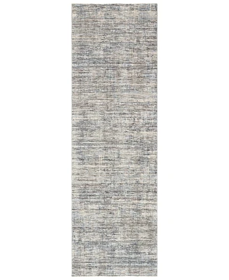 Livabliss Presidential Pdt- Medium Gray 3'3" x 10' Runner Area Rug