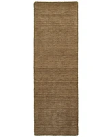 Oriental Weavers Aniston 27104 Tan/Tan 2'6" x 8' Runner Area Rug
