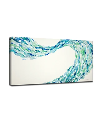 Ready2HangArt 'Blue Wave' Canvas Wall Art