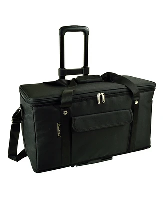 Picnic at Ascot Extra large 36 Quart Hybrid Semi-Rigid Wheeled Folding Cooler