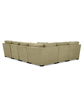 Radley Fabric 6-Pc. Chaise Sectional with Corner, Created for Macy's
