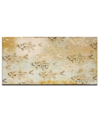 Ready2HangArt 'Hardened Class' Abstract Canvas Wall Art - 30" x 60"