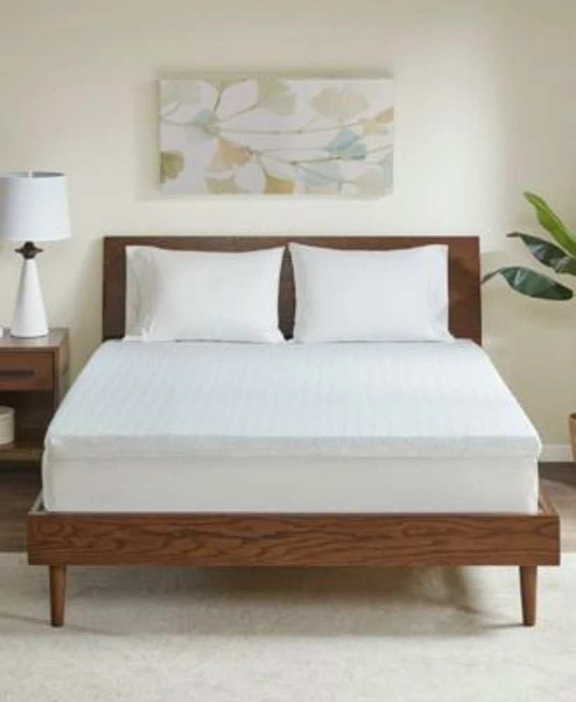 Madison Park 2 3m Moisture Management Memory Foam Mattress Toppers