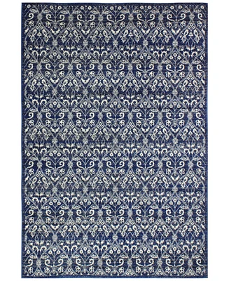 Closeout! Bashian Medley 5439A Dark Blue 7'6" x 9'6" Area Rug