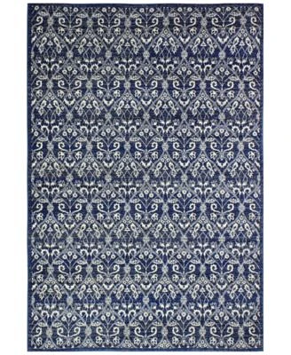 Closeout Bashian Medley 5439a Dark Blue Area Rug