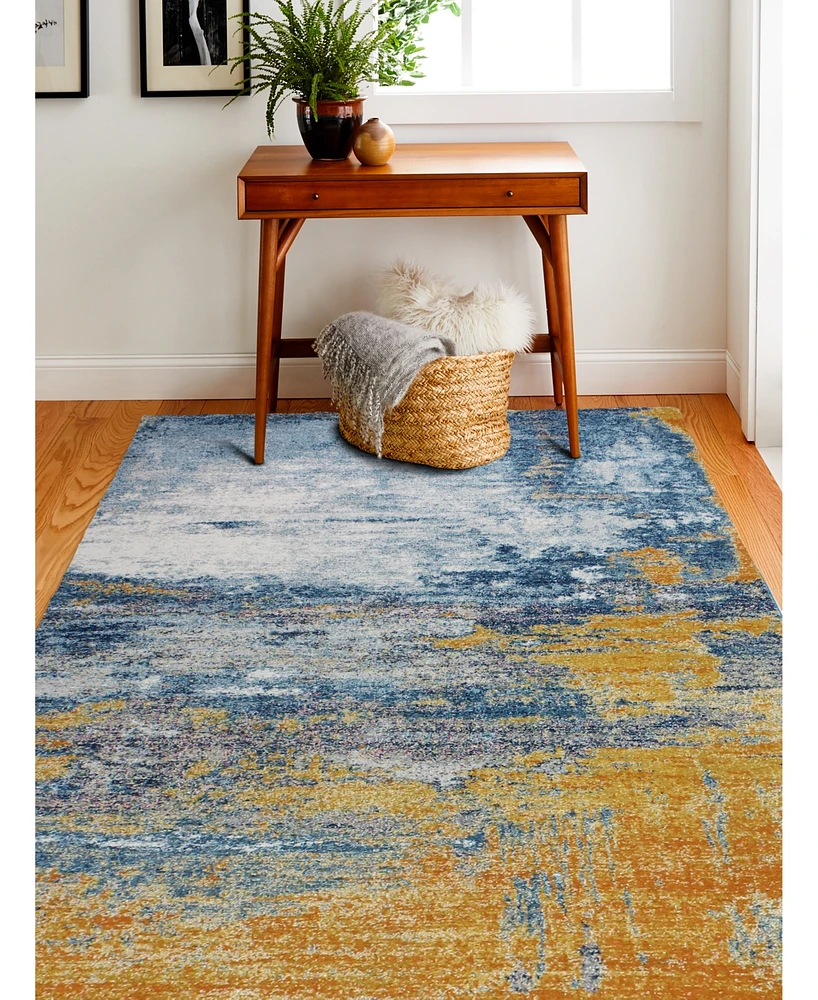 Closeout! Bashian Medley 5472A Multi 5' x 7'6" Area Rug