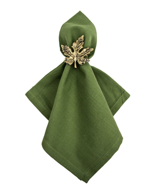 Maple Leaf Napkin Ring, Set of 6
