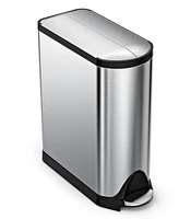 simplehuman 45 Liter Butterfly Lid Step Kitchen Trash Can